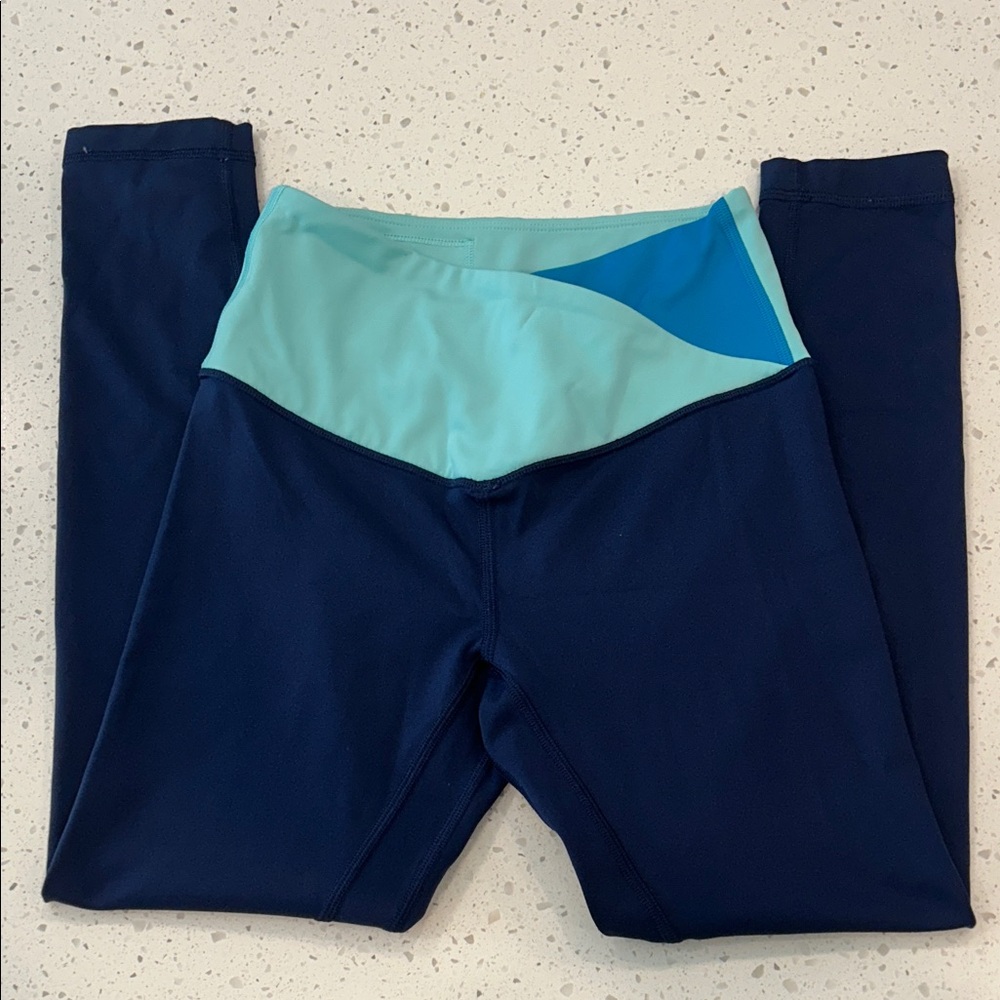Victoria’s Secret Leggings: Navy and Blue, Size 2